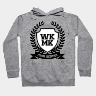 Weki Meki Crest (black and white version) Hoodie